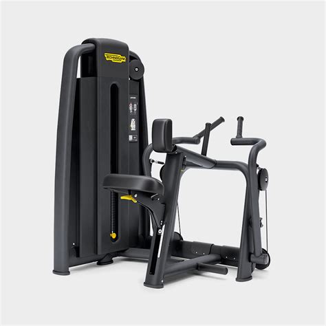 The Discovery™ Series Plate Loaded Line Low Row is designed to replicate the motion of a bent-over dumbbell row. The independent movement arms and diverging ...